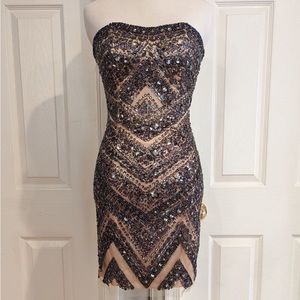 Sherri Hill beaded cocktail size 0
